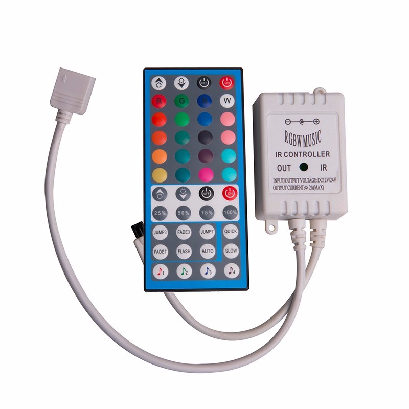 44鍵(jiàn)RGBW紅(hóng)外音樂LED控制器