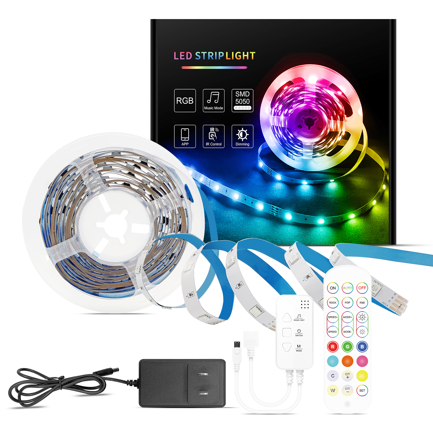 塗鴉七彩氛圍燈套裝