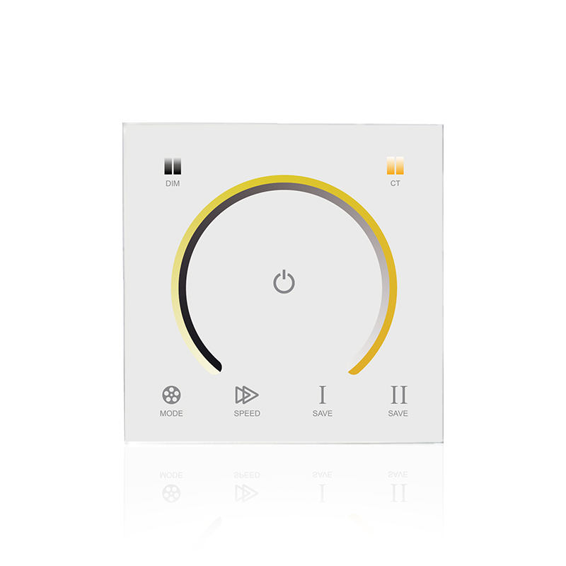 86面闆半圓觸摸色溫控制器